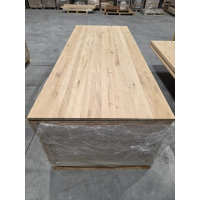 Eiken paneel doorgaande lamel 20 mm